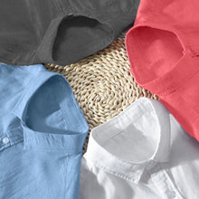 Load image into Gallery viewer, Long Sleeve Button Pocket Shirts