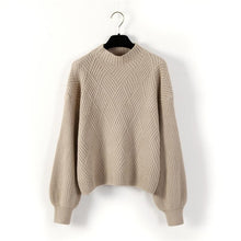 Load image into Gallery viewer, Oversized Knitted Cashmere Sweater