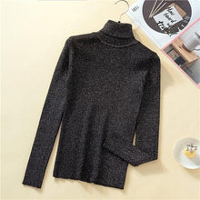 Load image into Gallery viewer, Long Sleeve Turn-down Collar Sweater