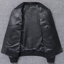 Load image into Gallery viewer, Aviation Flight Pilot Leather Jacket