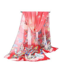 Load image into Gallery viewer, Animal Simulation Silk Scarf