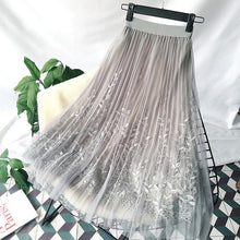 Load image into Gallery viewer, A-line Tutu Lace Mesh Skirt