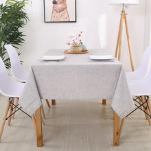Load image into Gallery viewer, Linen Tablecloth Kitchen Table Multi Color