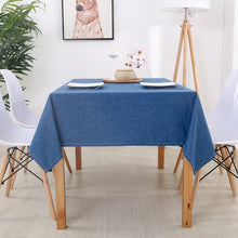 Load image into Gallery viewer, Linen Tablecloth Kitchen Table Multi Color