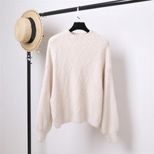 Load image into Gallery viewer, Oversized Knitted Cashmere Sweater
