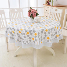 Load image into Gallery viewer, Flower Style Plastic Kitchen Tablecloth
