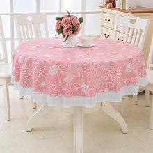 Load image into Gallery viewer, Flower Style Plastic Kitchen Tablecloth
