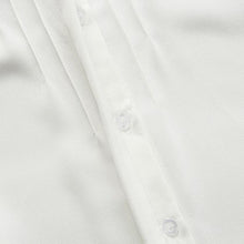 Load image into Gallery viewer, Tie White Blouses Chiffon Casual Shirt
