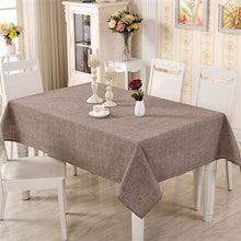 Load image into Gallery viewer, Table Cover Simple Plain Tablecloth
