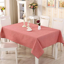 Load image into Gallery viewer, Table Cover Simple Plain Tablecloth
