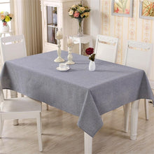 Load image into Gallery viewer, Table Cover Simple Plain Tablecloth
