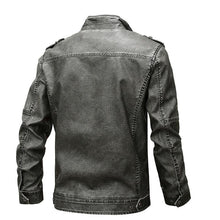 Load image into Gallery viewer, Leather Suede Jacket Men&#39;s Autumn Winter
