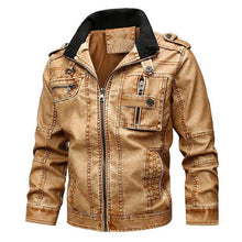Load image into Gallery viewer, Leather Suede Jacket Men&#39;s Autumn Winter
