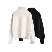 Load image into Gallery viewer, High Elasticity Knitted Ribbed Sweater
