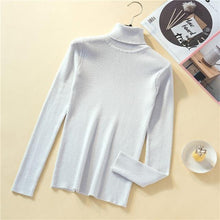 Load image into Gallery viewer, Long Sleeve Turn-down Collar Sweater
