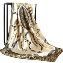 Load image into Gallery viewer, Summer Women Silk Foulard Scarves
