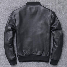 Load image into Gallery viewer, Aviation Flight Pilot Leather Jacket
