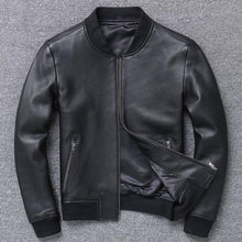 Load image into Gallery viewer, Aviation Flight Pilot Leather Jacket
