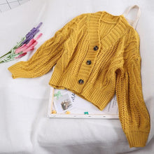 Load image into Gallery viewer, Women&#39;s Knit Cardigan Sweater
