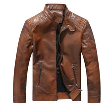 Load image into Gallery viewer, Outwear Male Motorcycle Biker Jacket
