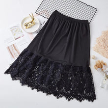 Load image into Gallery viewer, Women Skirt Extender Knee Lace
