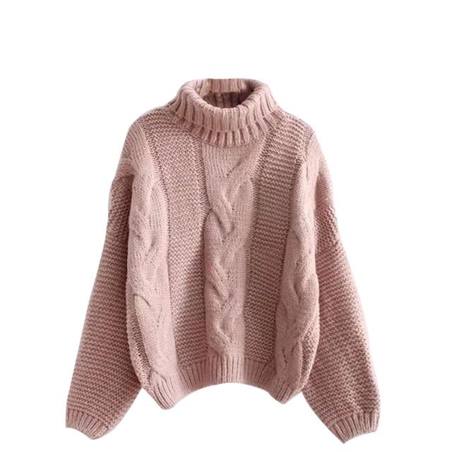 Female Pullover Batwing Sleeve Sweater