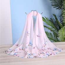 Load image into Gallery viewer, Women Spring Summer Silk Scarves
