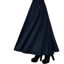 Load image into Gallery viewer, Long Maxi Thick A-line Skirts
