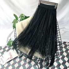 Load image into Gallery viewer, A-line Tutu Lace Mesh Skirt
