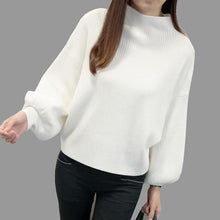 Load image into Gallery viewer, Lantern Sleeve Loose Knitted Sweater

