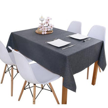 Load image into Gallery viewer, Linen Tablecloth Kitchen Table Multi Color
