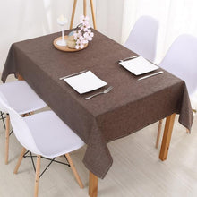 Load image into Gallery viewer, Linen Tablecloth Kitchen Table Multi Color
