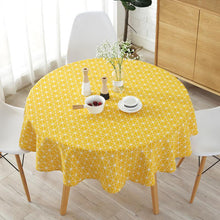 Load image into Gallery viewer, Cotton Romantic Flower Printing Tablecloth
